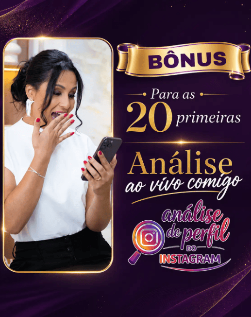 Análise de Perfil do Instagram Ao Vivo